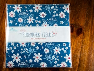 Fabric Squares 10"x10" Firework Fields Stacker by Gracey Larson for Riley Blake Designs