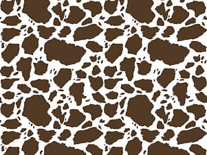 Cotton Fabric, 43"/44" Wide The Homestead in Cow Patches Brown by Riley Blake Designs