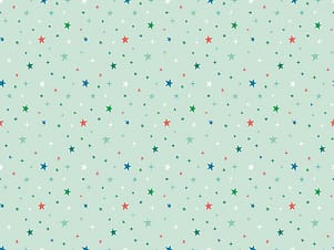 Cotton Fabric, 43"/44" Wide Brave Your Way in Beyond the Stars Mint by Riley Blake Designs