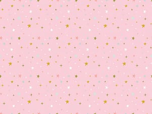Cotton Fabric, 43"/44" Wide Brave Your Way in Beyond the Stars Petal by Riley Blake Designs