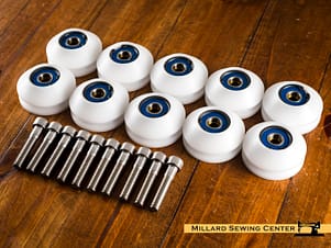 Wheels, HP Double Bearing Carriage Kit