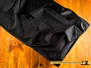 Nylon Fabric, 60″ Wide Sensua Solids in Black by EESCO