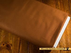 Cotton Fabric, 43"/44" Wide Kimberbell Basic Solids in Mocha Spice by Maywood Studio