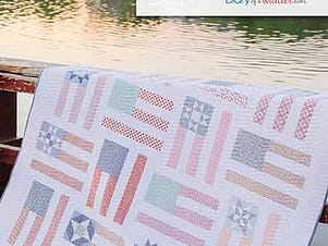 Fly The Flag Quilt Pattern by Amy Smart for Riley Blake Design