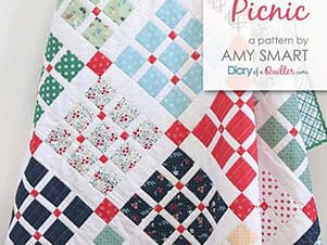 Prep School Picnic Quilt Pattern by Amy Smart for Riley Blake Design