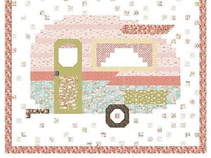 Quilt Pattern, Happy Camper by Beverly McCullough by RBD