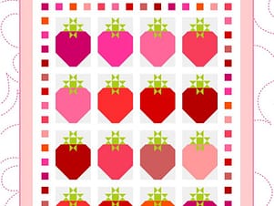 Quilt Pattern, The World of Strawberry Shortcake™ in Just add Shortcake by Wendy Sheppard for Riley Blake Designs