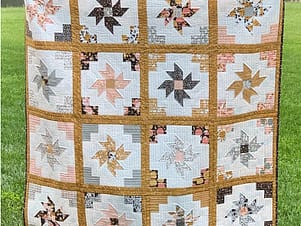 Quilt Pattern, Bre T Quilt Designs in Floral Hall by Riley Blake Designs