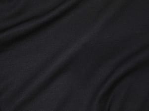 Ponte Knit Fabric, 58" in Black by Telio