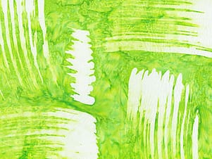Cotton Fabric, 44" Paint Box in Arc Lime Light by Banyan Batiks