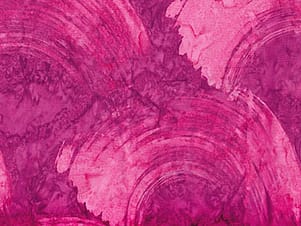Cotton Fabric, 44" Paint Box in Wave Pink Punch by Banyan Batiks