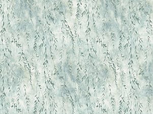 Cotton Fabric, 44" Evening Song Stonehenge in Trailing Leaves Light Blue by Northcott Fabrics