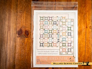 Threaded Star Quilt Pattern by Kassidy Grace for It's Sew Emma