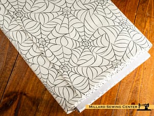 Cotton Fabric, 43"/44" Wide Frank and Friends in Webs Cloud by Riley Blake