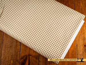 Woven Cotton Fabric, 43"/44" Wide in Jennifer Brown Sugar by Riley Blake Designs