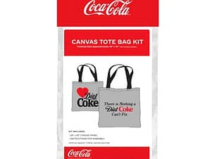 Tote Bag Kit, Diet Coke in There's Nothing a Diet Coke Can't Fix by Northcott Fabrics
