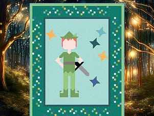 Quilt Pattern, Neverland by Jennifer Long for Riley Blake Designs