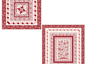 Quilt Pattern, Bordeaux - Antiques Roadshow in Victoria by Northcott Fabrics