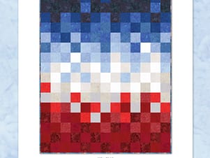 Pattern, Freedom Flair Quilt by Riley Blake Designs (Download)
