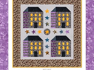 Pattern, Spooky Quilt for Riley Blake Designs (Download)