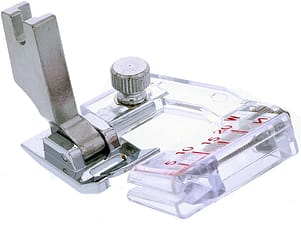 Binding Foot, Adjustable Tape Binder for High Shank Sewing Machines