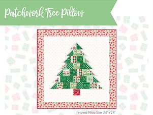 Pattern, Patchwork Tree Pillow by Riley Blake Designs (Download)