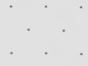 Cotton Fabric, 44" Ripple & Thread in Stars White by FIGO