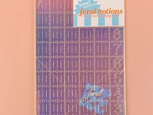 Ruler, 6"x12" By Feral Notions