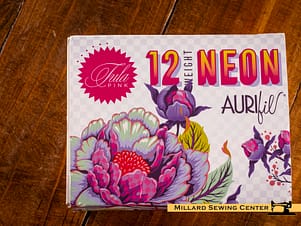 12wt Neon, a Tula Pink Collection by Aurifil