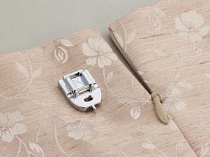 Zipper Foot, Concealed for Brother Sewing Machines