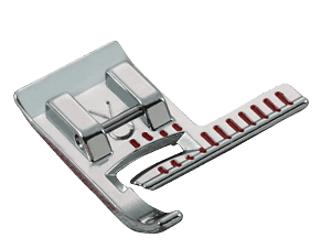Vertical Stitch Alignment Foot for Brother Sewing Machines