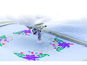 Embroidery Foot with LED Pointer for Brother XV Series Sewing Machines
