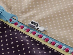 Zipper Foot for Brother Sewing Machines