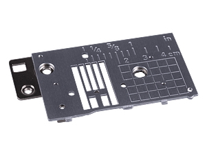 Straight Stitch Foot & Needle Plate Set for Brother Sewing Machines