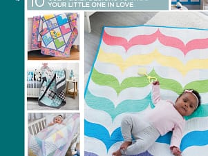 Quilt Pattern Book, Bundle Up Baby Quilts by Leisure Arts