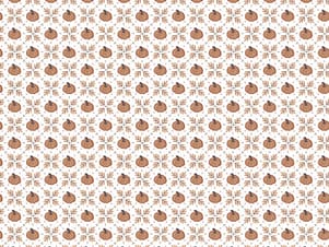 Cotton Fabric, 44" Pumpkins and Paws Collection in White Pumpkin Trellis by Camelot Fabrics