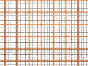 Cotton Fabric, 44" Pumpkins and Paws Collection in Harvest Plaid White by Camelot Fabrics