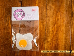 Ruler Handle, Over Easy Egg Pop-Up By Feral Notions