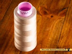 Seracor All Purpose Serger Thread in 0537 Oat Flakes by Mettler