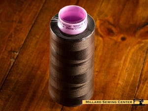 Seracor All Purpose Serger Thread in 1002 Very Dark Brown by Mettler