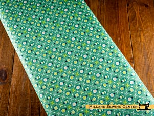 Cotton Fabric, 43"/44" Wide Chasing Rainbows in Cute as a Bug Vivid by Riley Blake