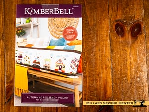 Embroidery Designs, Autumn Acres Bench Pillow by Kimberbell
