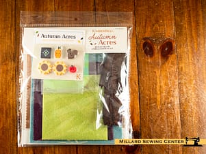 Embellishment Kit, Autumn Acres Bench Pillow by Kimberbell