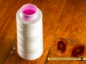 Seracor All Purpose Serger Thread in 1000 Eggshell by Mettler
