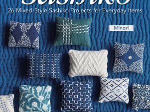 Hand Sewing Book, Modern Sashiko: 26 Mixed-Style Sashiko Projects for Everyday Items by Landauer