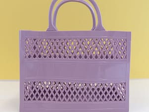 Jelly Tote in Mint Green or Purple by Kimberbell