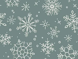 Cotton Fabric, 107"/108" Wide Back Magical Winterland in Snowflake Winter by Riley Blake Designs