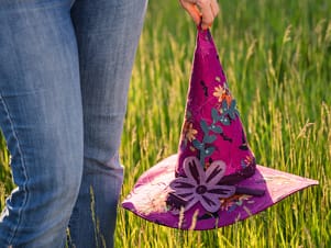 Accessory Pattern, Quilted Witch's Hat by Sew a Story