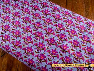 Cotton Fabric, 44" Heiress in Posey Glow by Anna Maria Textiles