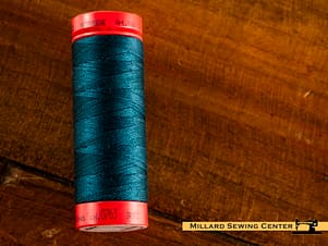 Metrosene All Purpose Polyester Sewing Thread in 0763 Dark Greenish Blue by Mettler